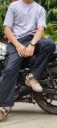 Solid plain T-shirt (Lavender)