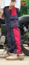 Cargo-style track pant [Violet-red]