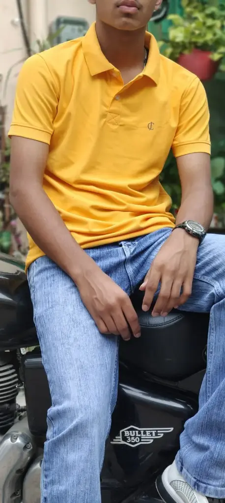 Body Fit Polo (yellow)