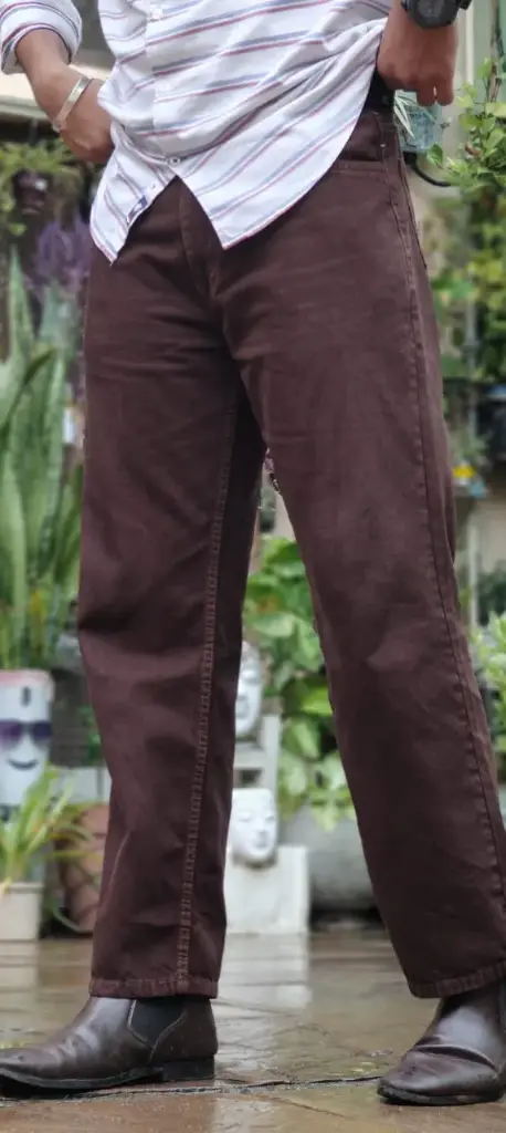 Brown Baggy Jeans