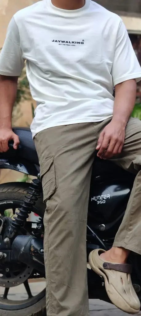 Jay Walkin Oversize T-shirt (White) (M)