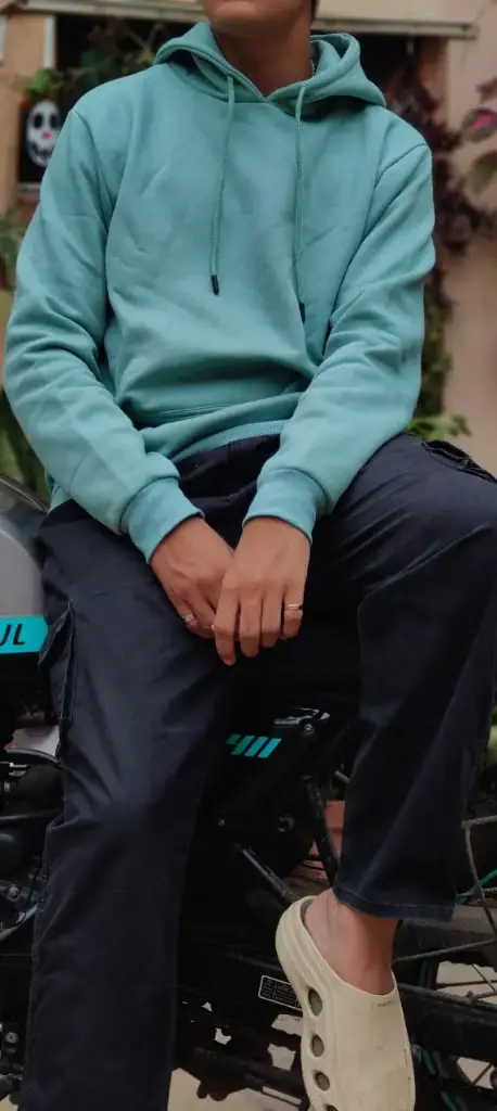 Mint Breeze Hoodie (M)