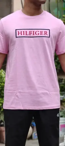Soft Pink Hilfiger t-shirt