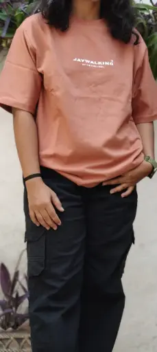 Jay Walkin Oversize T-shirt (Rust Brown)